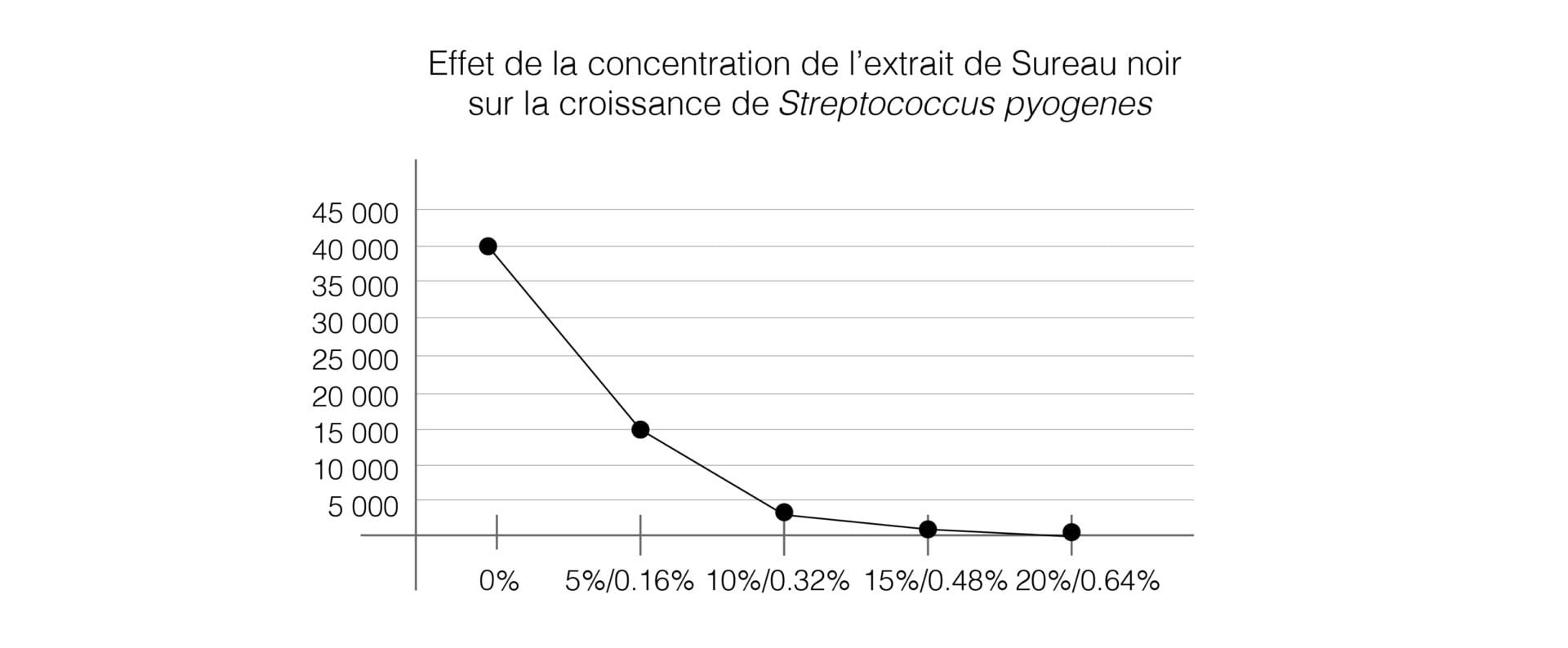 Les polyphénols de canneberge et de sureau noir Polyphénols sureau noir Streptococcus pyogenes