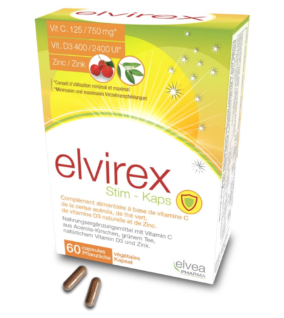 Elvirex stim kaps stimule l'immunité